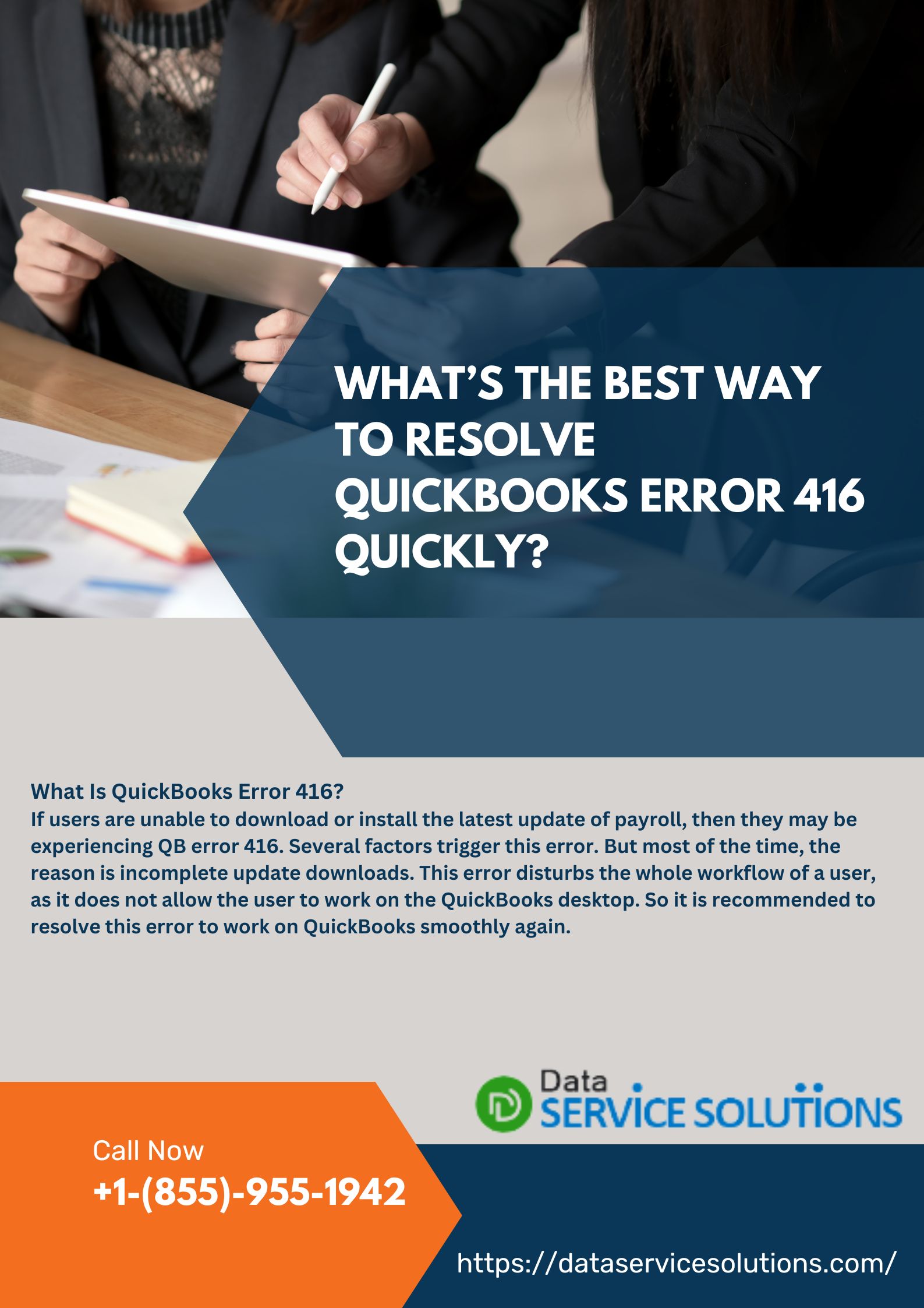 What’s the Best Way to Resolve QuickBooks Error 416 Quickly?