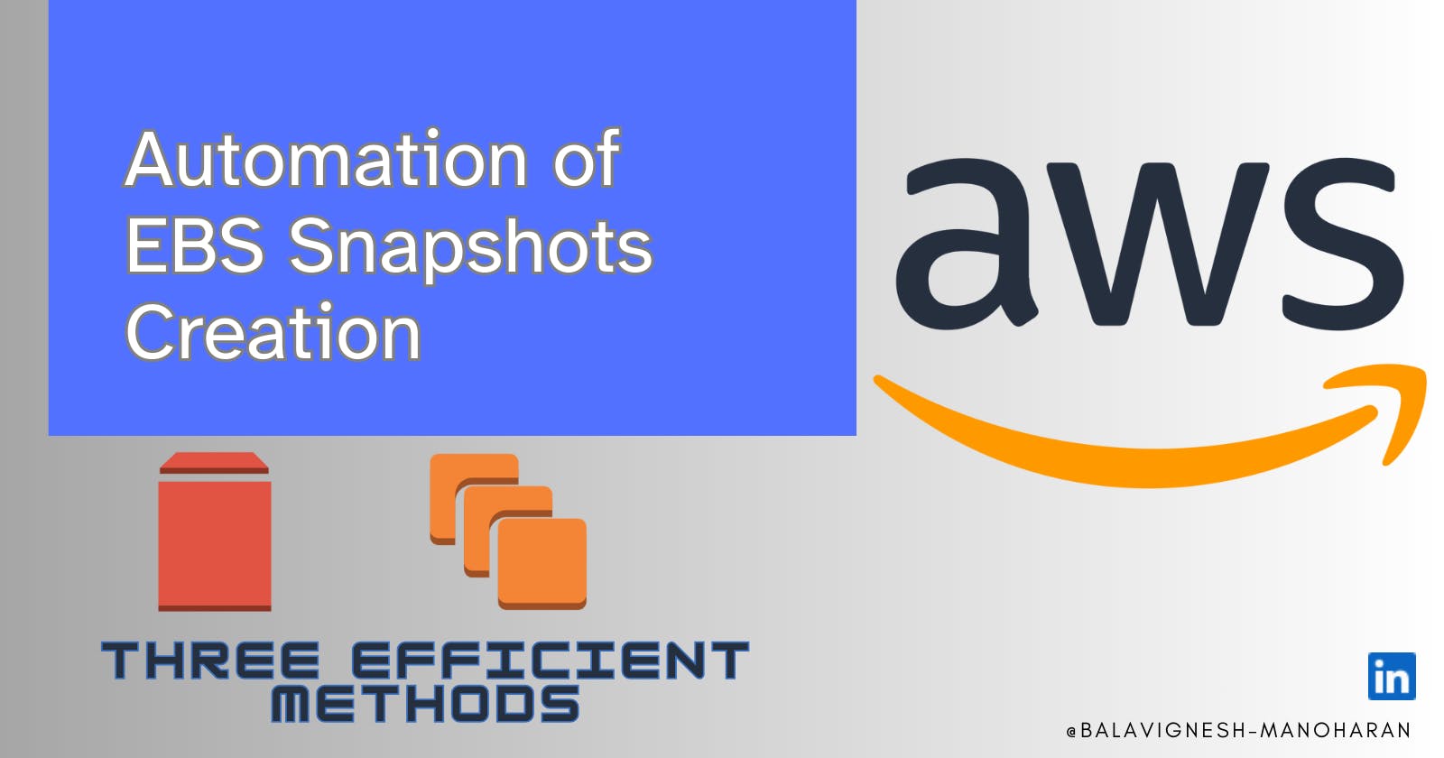 Automate Your AWS EC2 Backup: A Guide to EBS Snapshot Creation