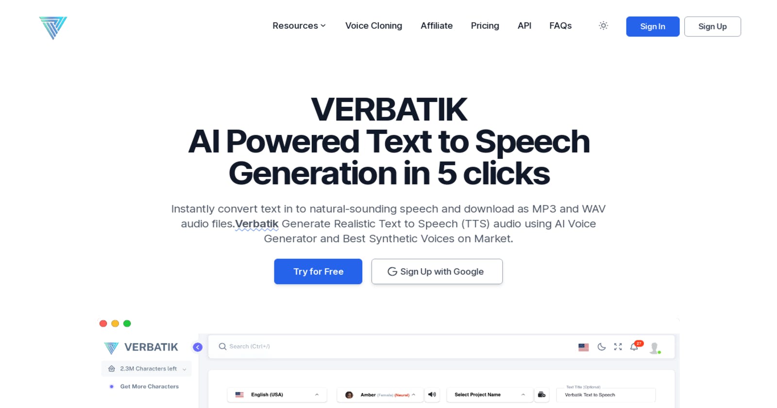 Elevate Your Content with Verbatik - AI Powered Text to Speech in 5 Clicks