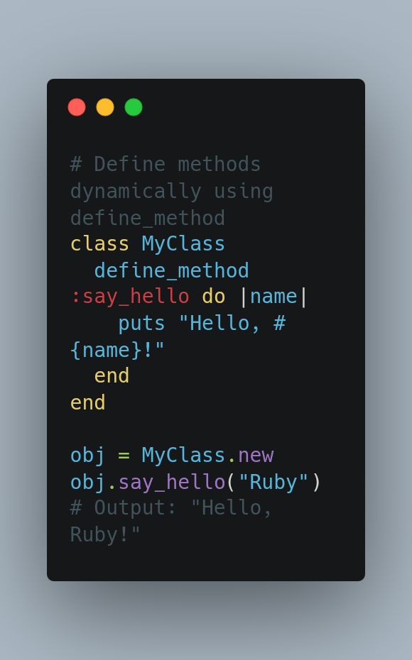 Mastering Metaprogramming in Ruby: The Art of Crafting Code that Writes Code