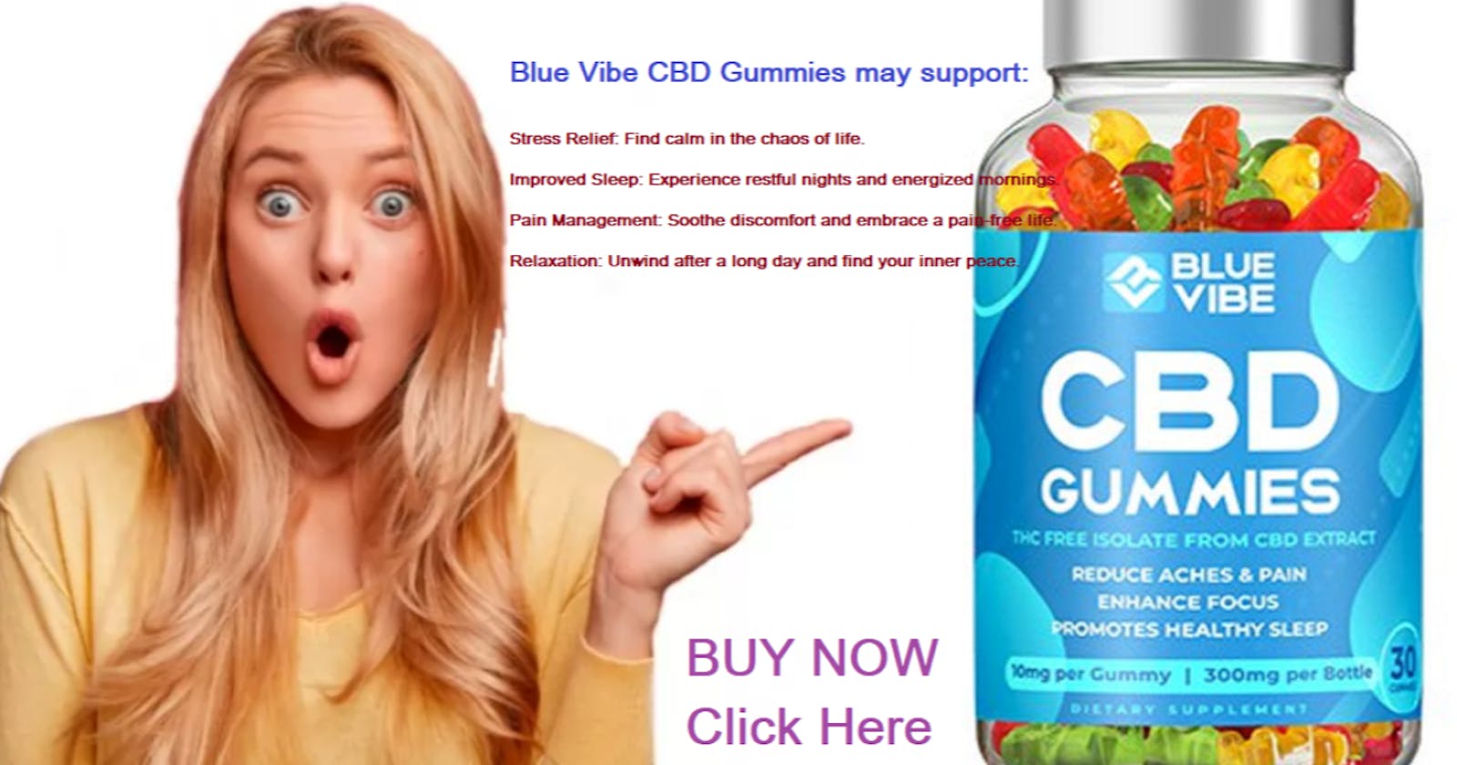 Blue Vibe CBD Gummies- Is Official Website Claims Fake Or Real!