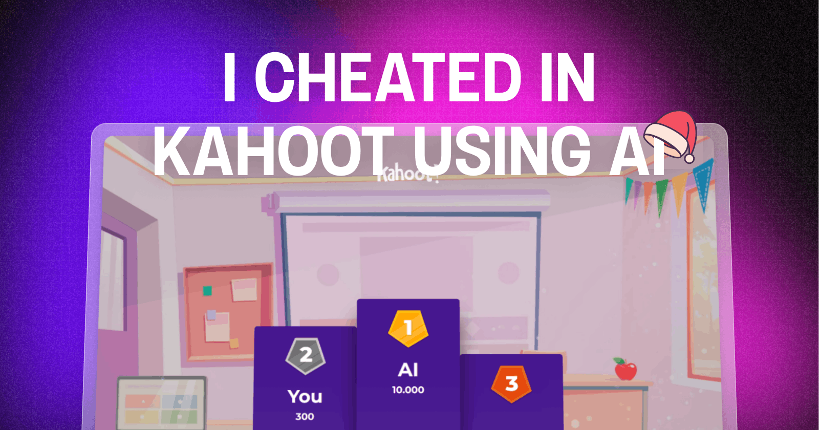 I cheated in Kahoot using AI