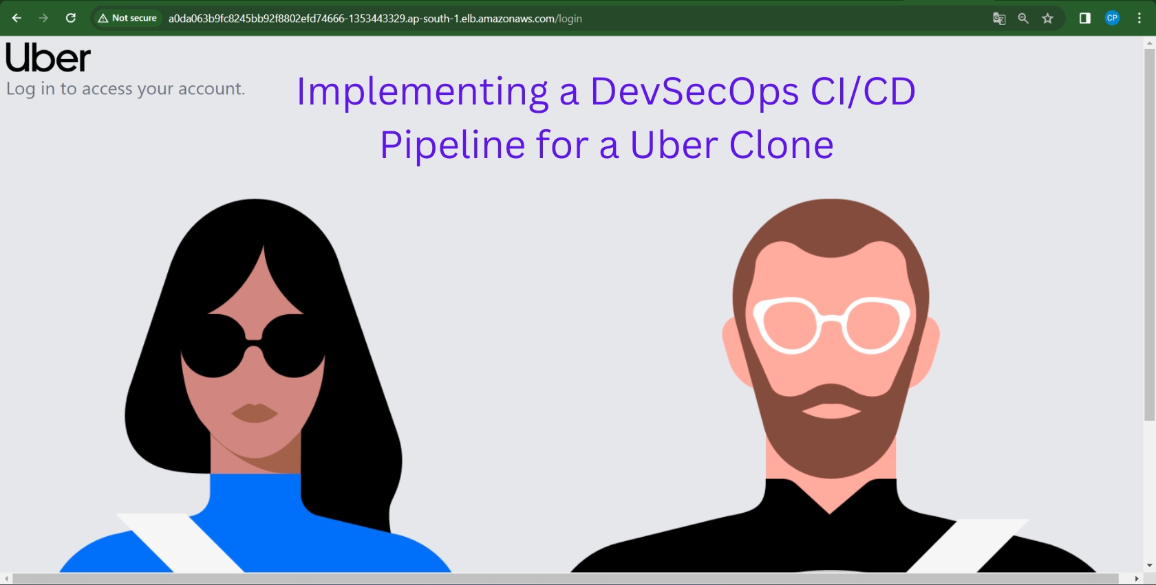 Implementing a DevSecOps CI/CD Pipeline for a Uber Clone