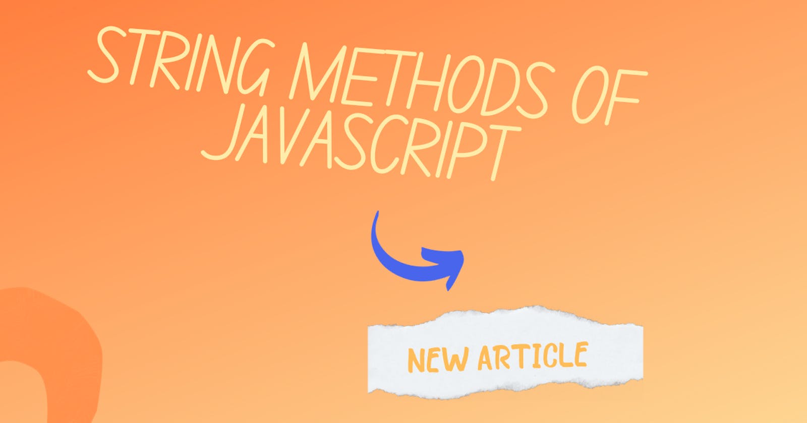 Methods in Javascript