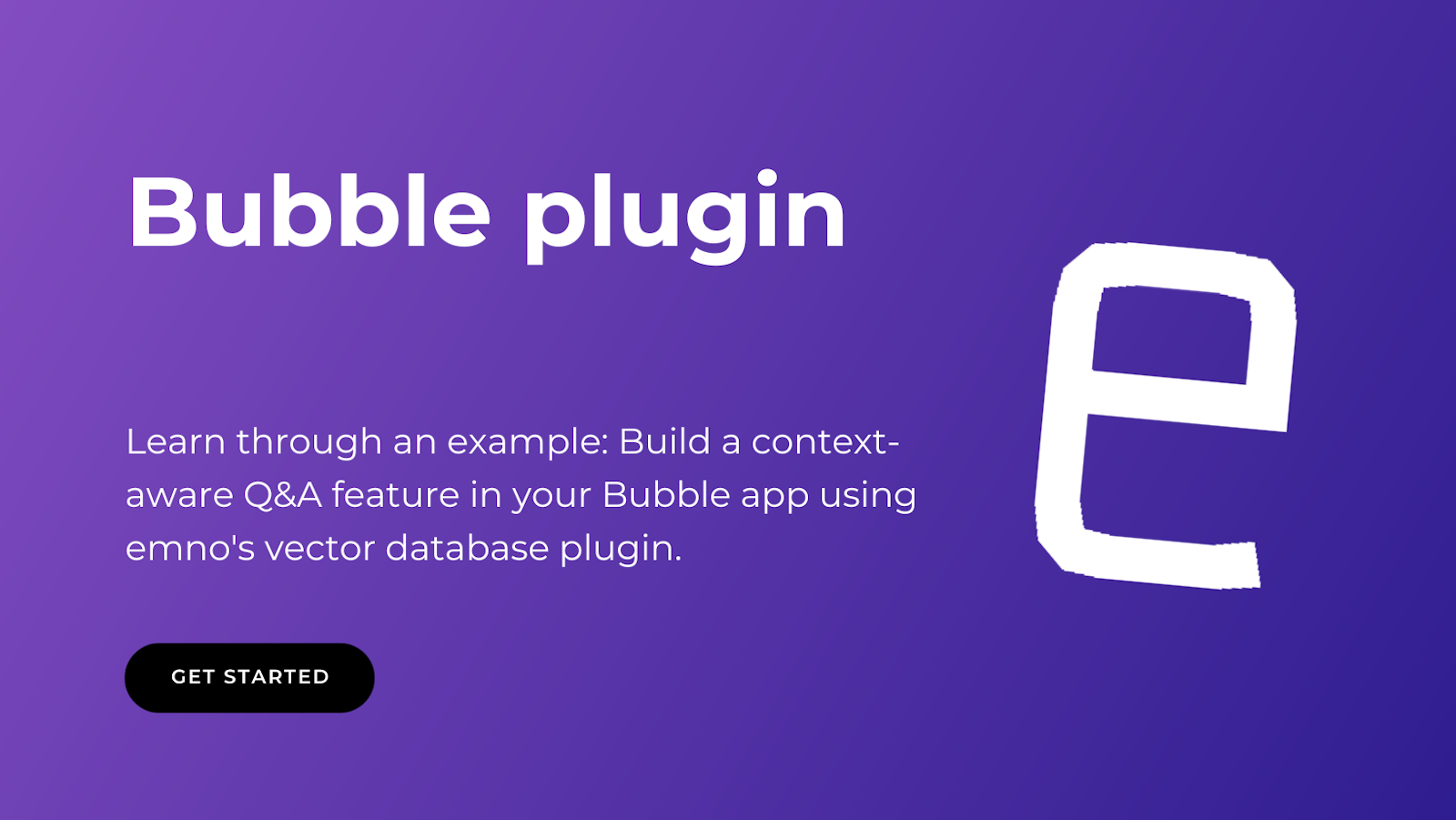 Boost Your Bubble Apps' Functionality with emno vector database Plugin