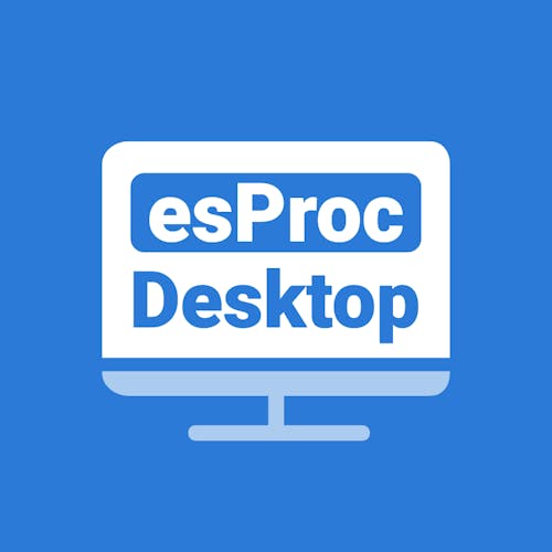 esProc Desktop's blog