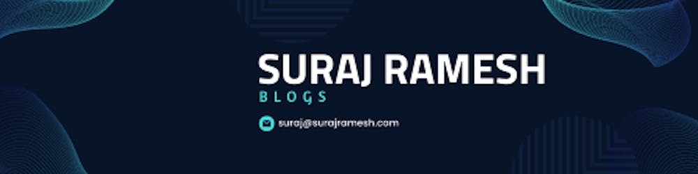 Suraj Ramesh's Blog