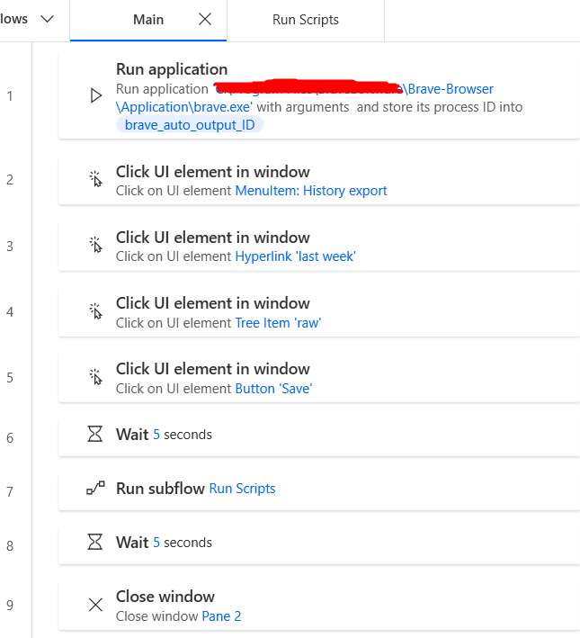 The main workflow of the automation process of the Data Engineering project.