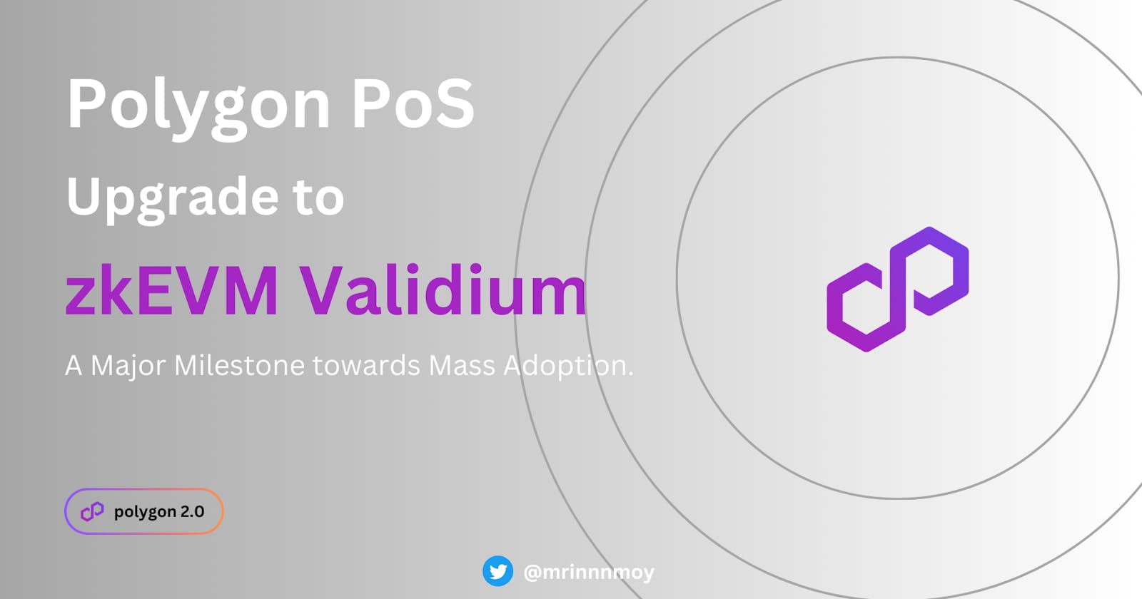 Unveiling the Next Chapter in Layer 2 Scaling: Polygon's Evolution from PoS to zkEVM Validium.