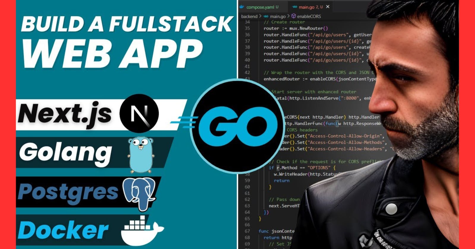 Build a Fullstack app: Go, Next.js, Docker