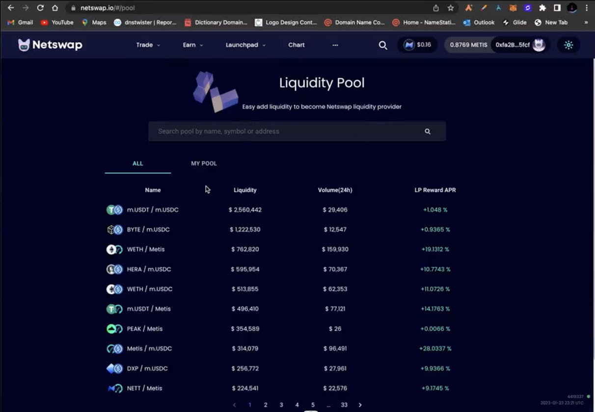 How to Provide the first Liquidity for your No-Code Token On Metis