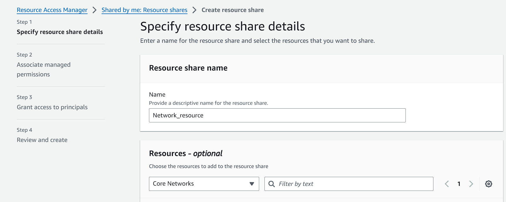 Sharing your cloud resources with AWS Resource Access Manager(AWS RAM)