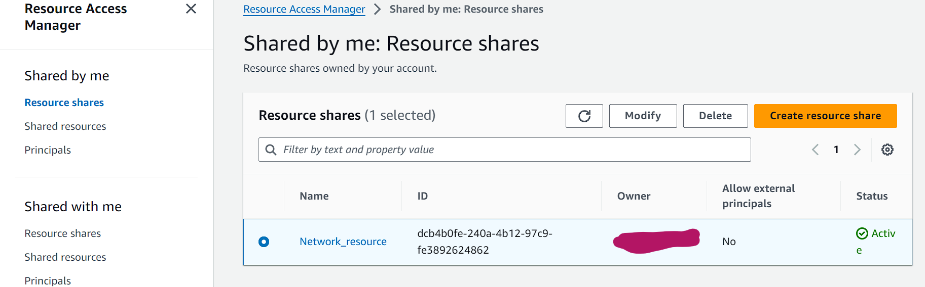 Sharing your cloud resources with AWS Resource Access Manager(AWS RAM)