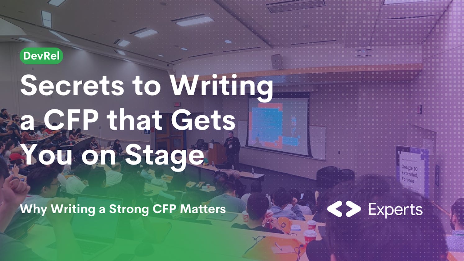 Secrets to Writing a CFP that Gets You on Stage