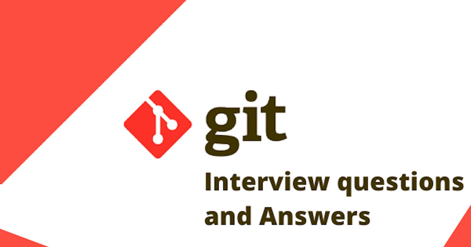Git & GitHub Interview Questions