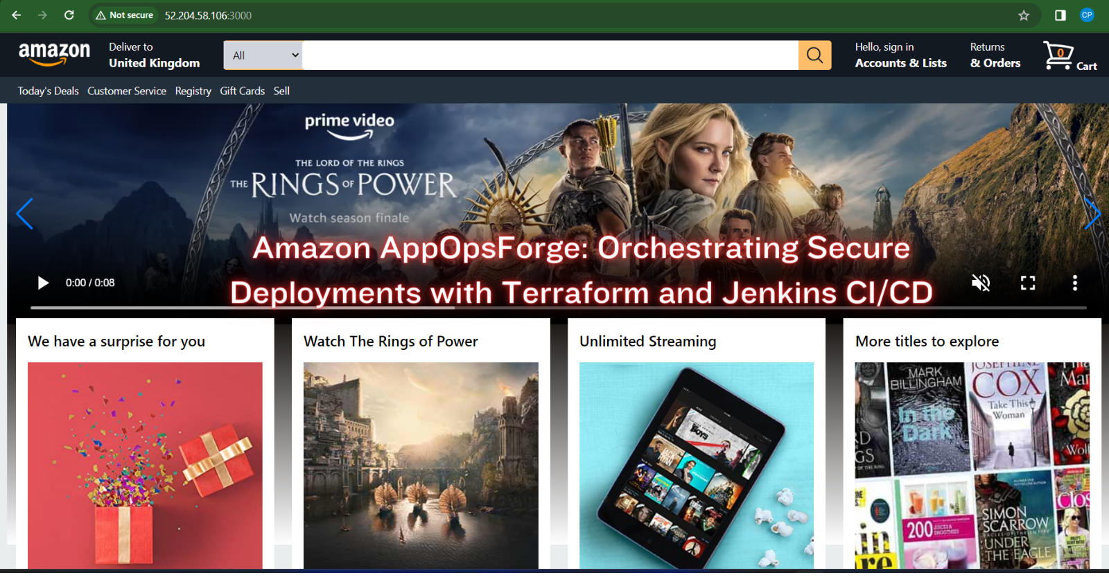 Ops Amazon Amazon AppOpsForge: Orchestrating Secure Deployments with Terraform and ...
