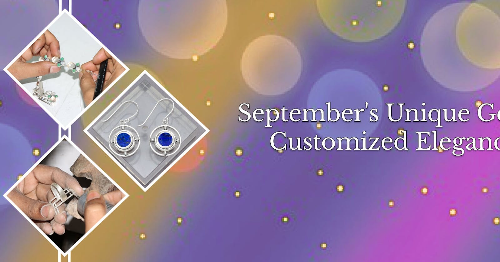 Customized September Birthstone Jewelry: Magnificence of Lapis Lazuli
