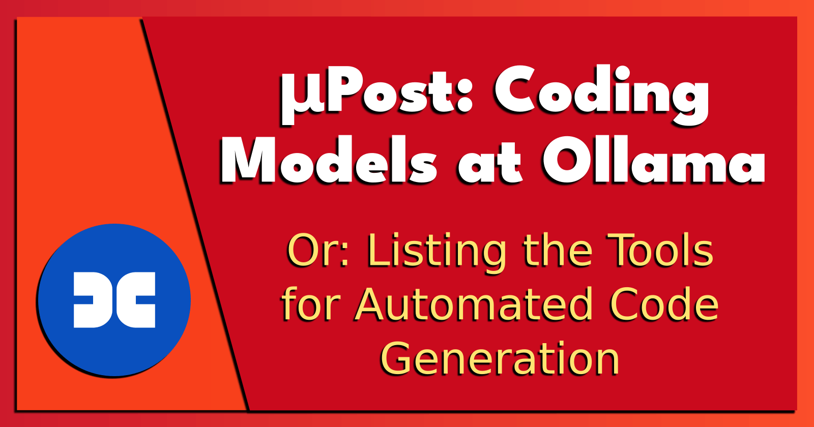 microPost: Coding Models at Ollama.