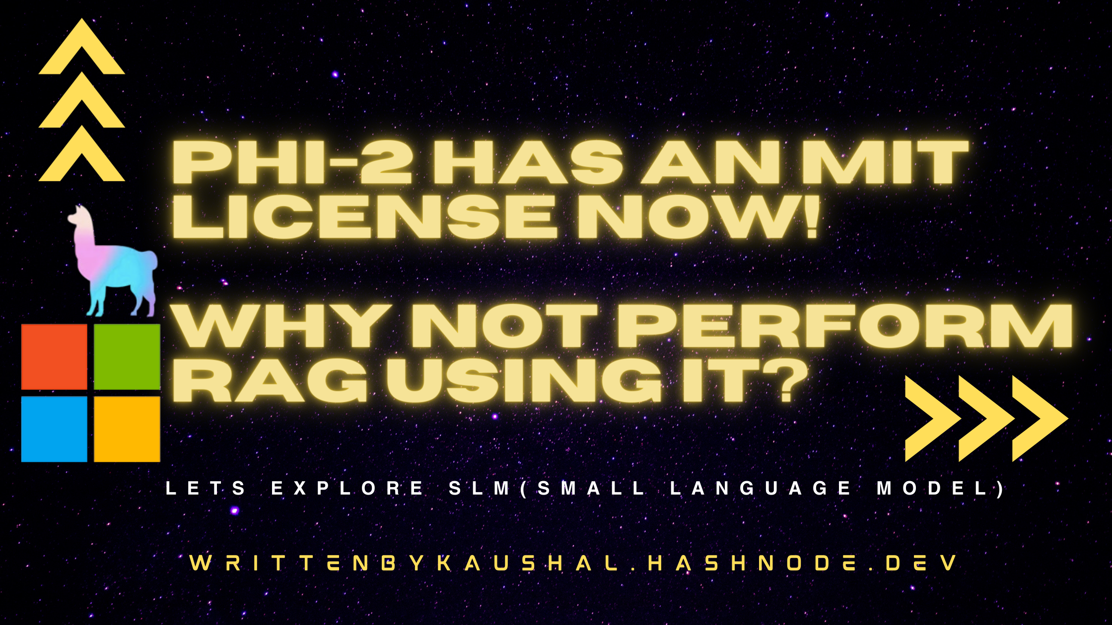 Phi-2 has an MIT license now! Why not perform RAG using it?