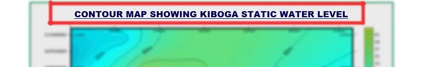 Extract from the “Contour Map showing Kiboga District Static Water Level — Photo by  Tech Tribe