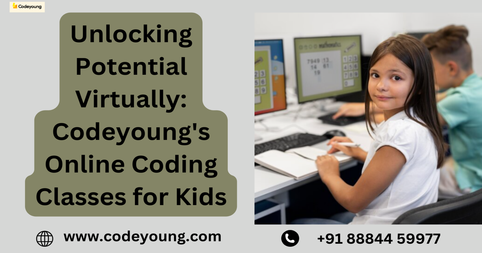 Unlocking Potential Virtually: Codeyoung's Online Coding Classes for Kids