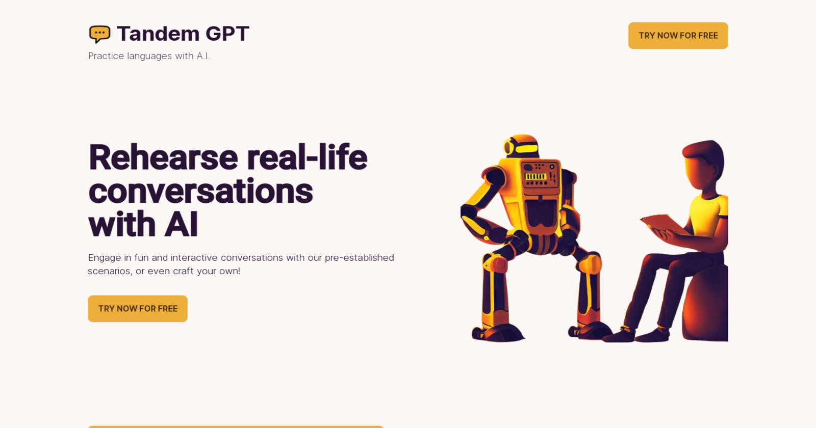 Mastering Conversations: Explore Tandem GPT, Your AI Language Partner