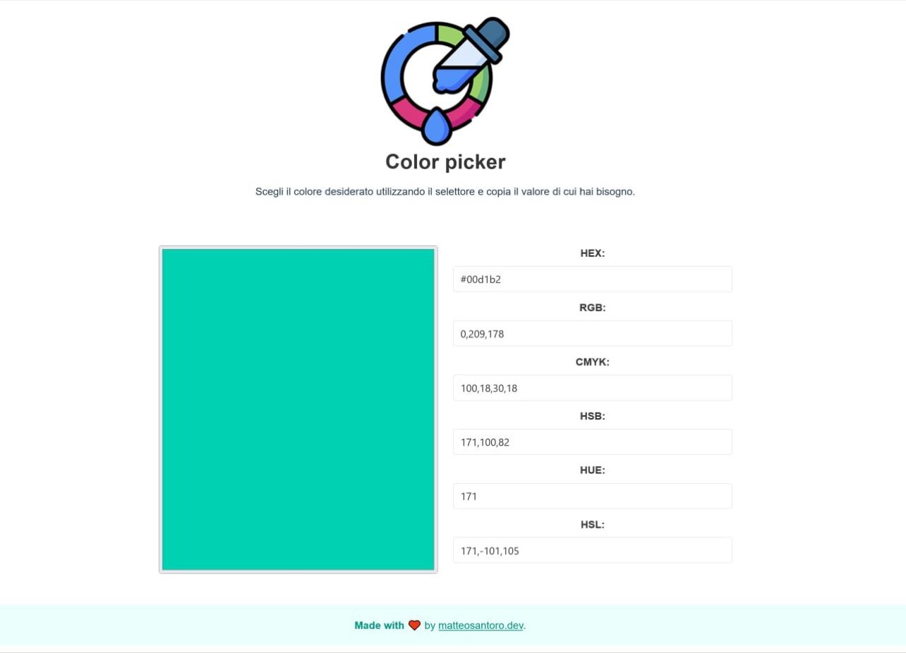 ColorPicker: An Interactive Tool for Developers and Designers