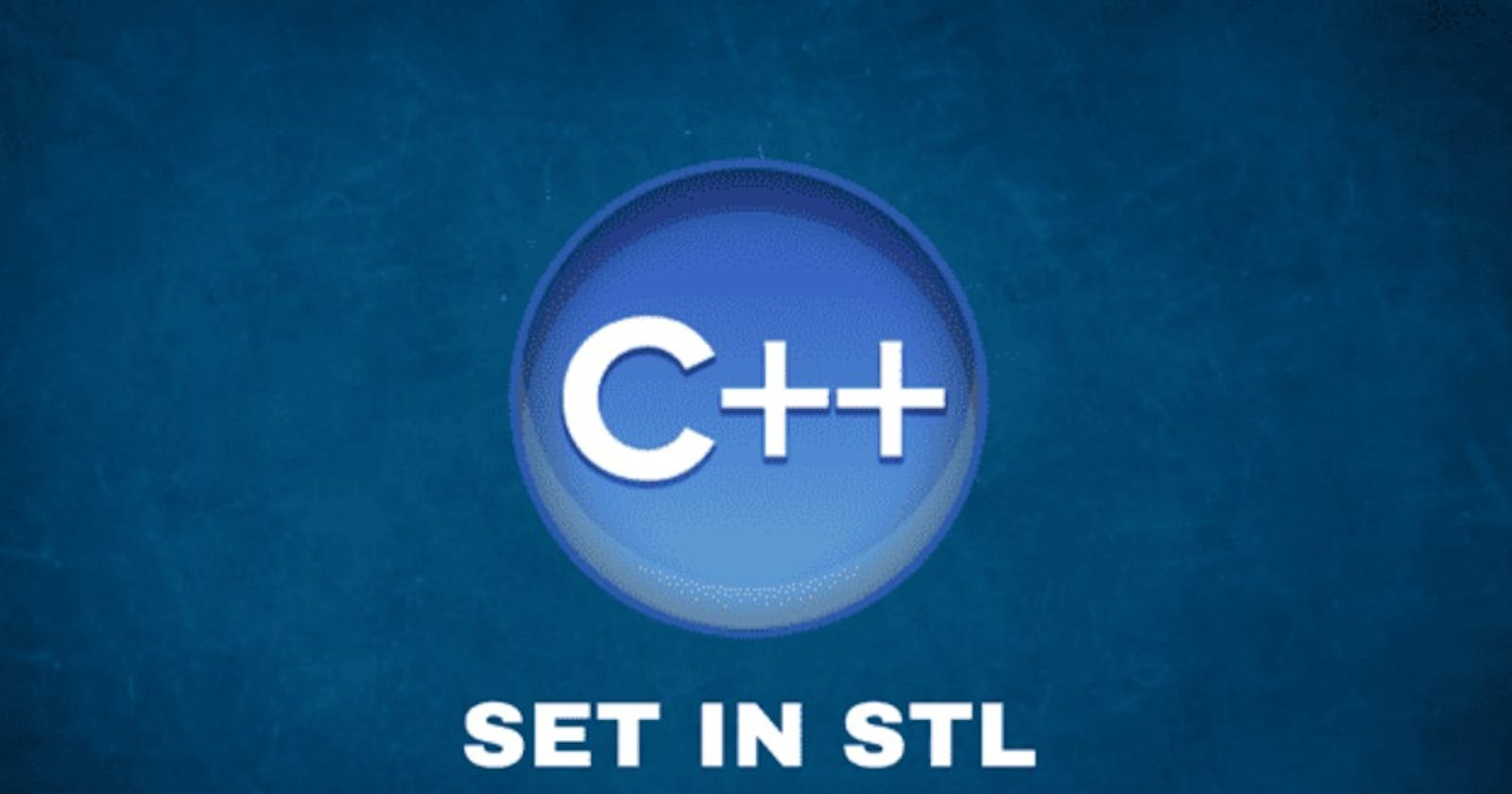 SET in C++ STL