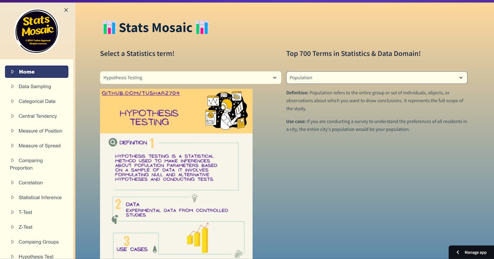 #2 Unveiling the Power of Stats Mosaic: Exploration of Statistical Concepts through Interactive Visuals
