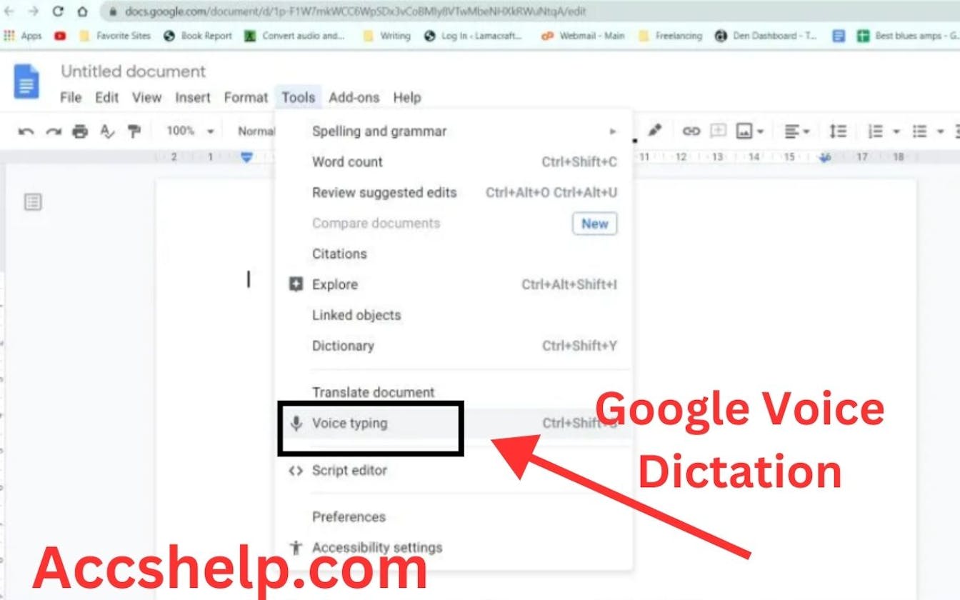 How to Use Google Voice Dictation to Write Articles?
