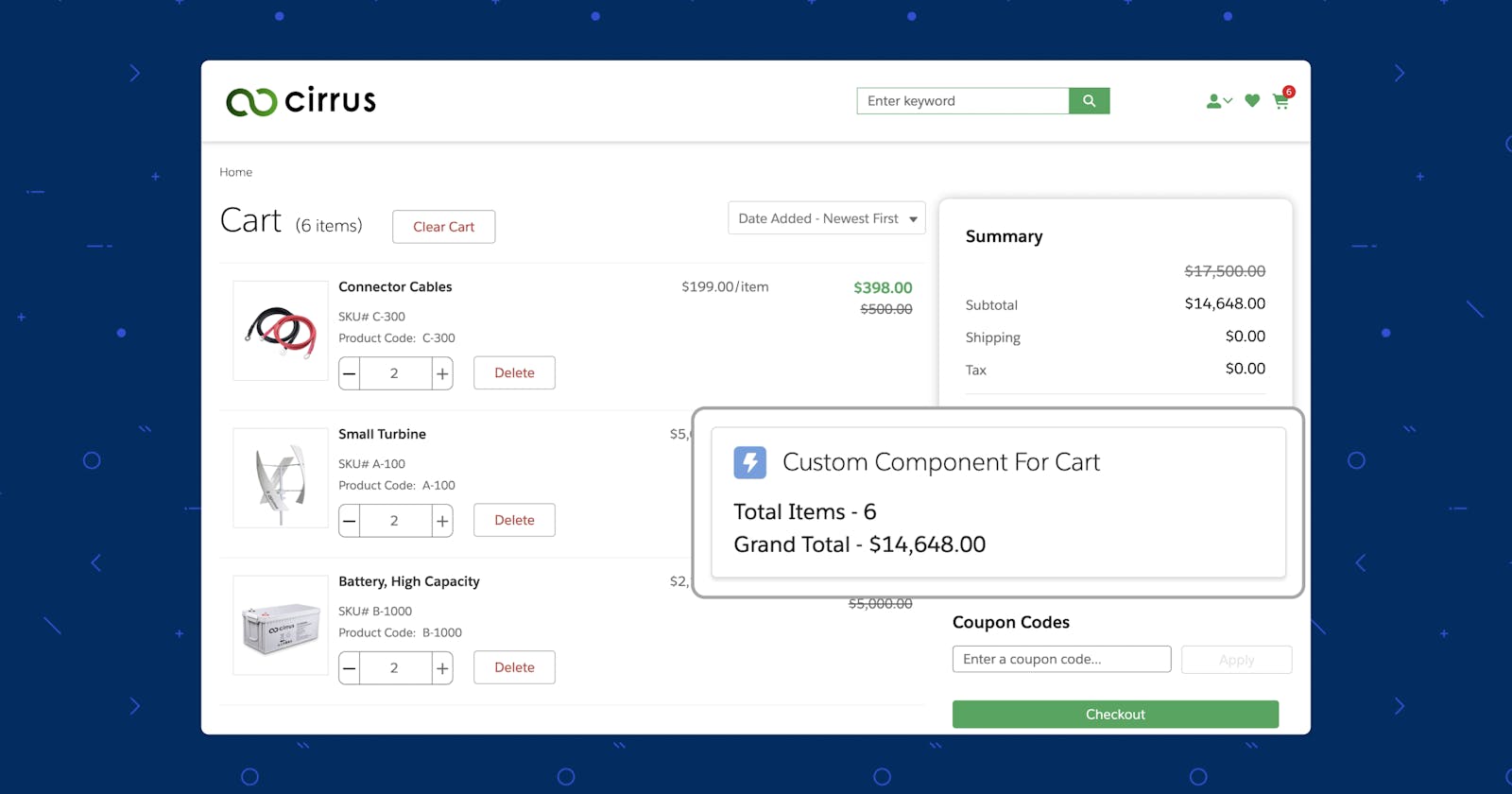 How To Build Real-Time Components For Your Cart Page On Salesforce B2B & D2C Commerce Cloud  LWR