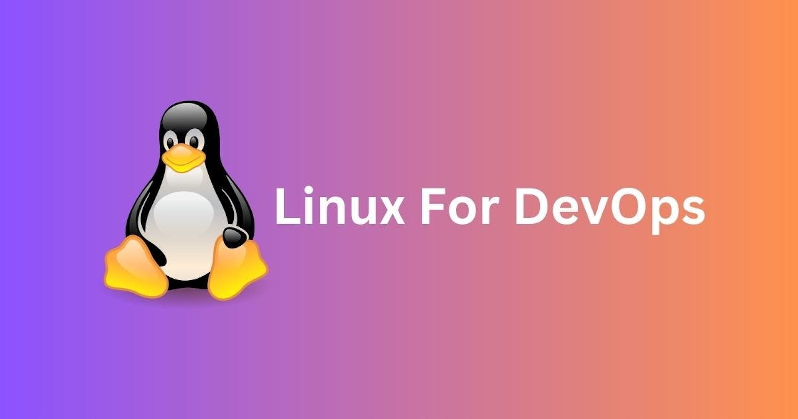 Linux commands for DevOps