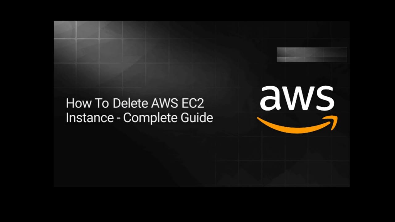 How to Delete AWS EC2 Instance