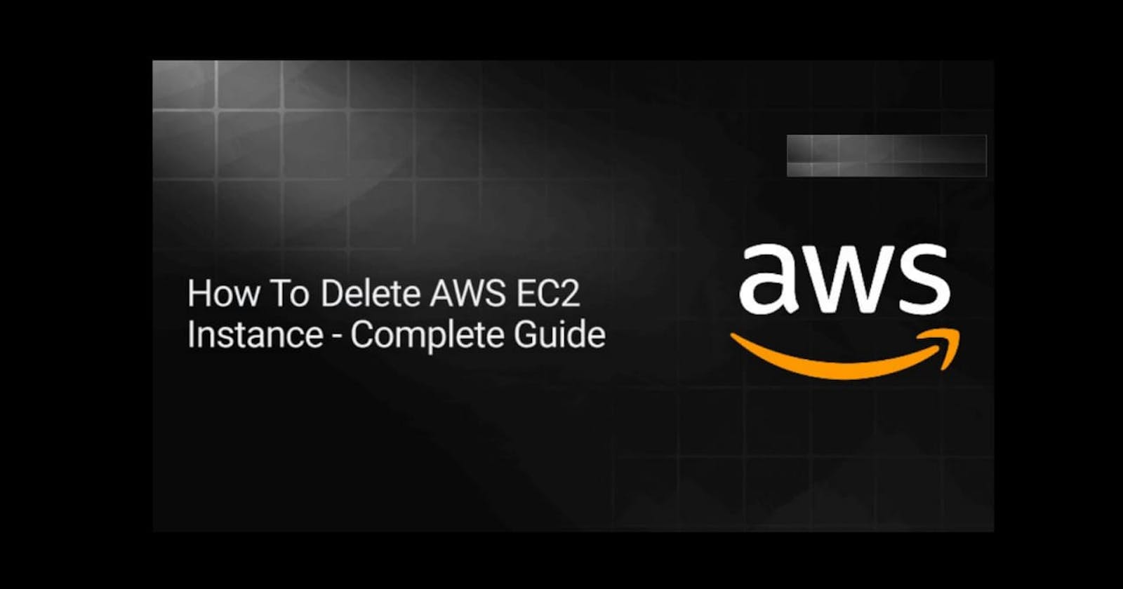 How to Delete AWS EC2 Instance