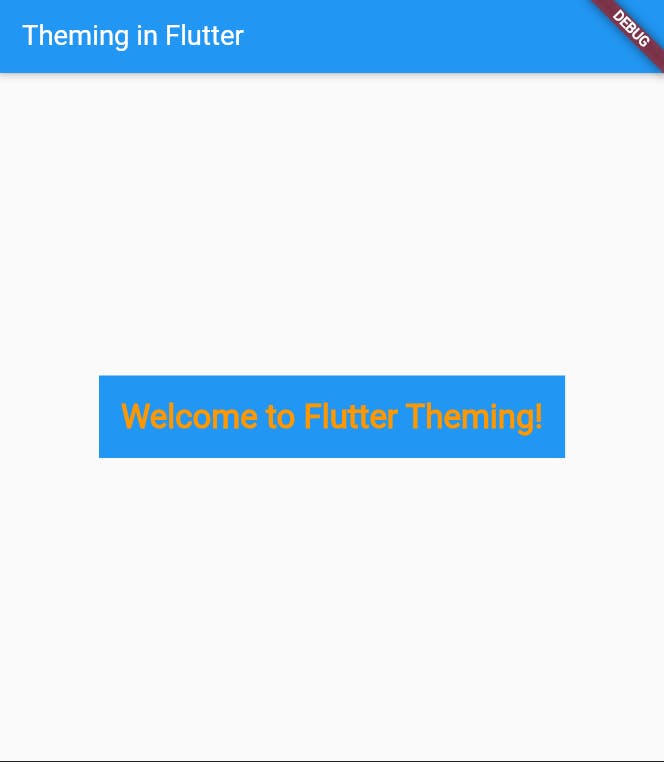 Light Mode Theme in flutter