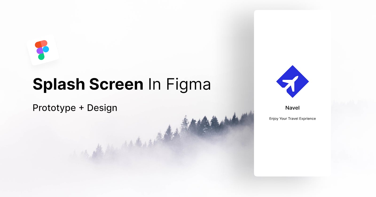 How to create a simple splash screen in Figma