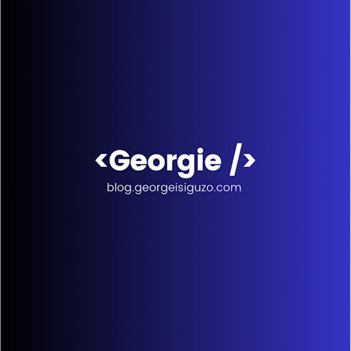 Georgie's blog