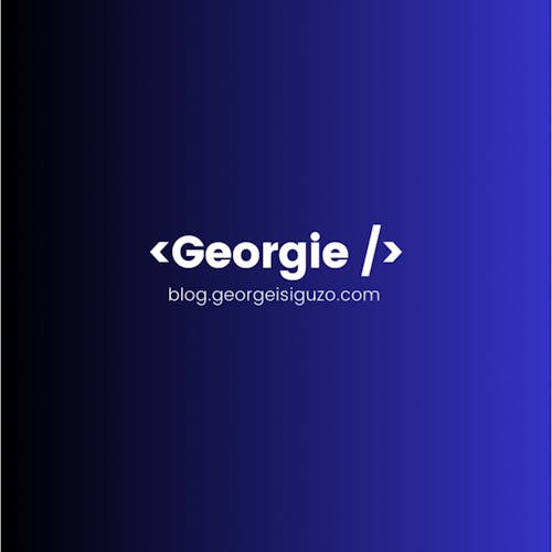 Georgie's blog