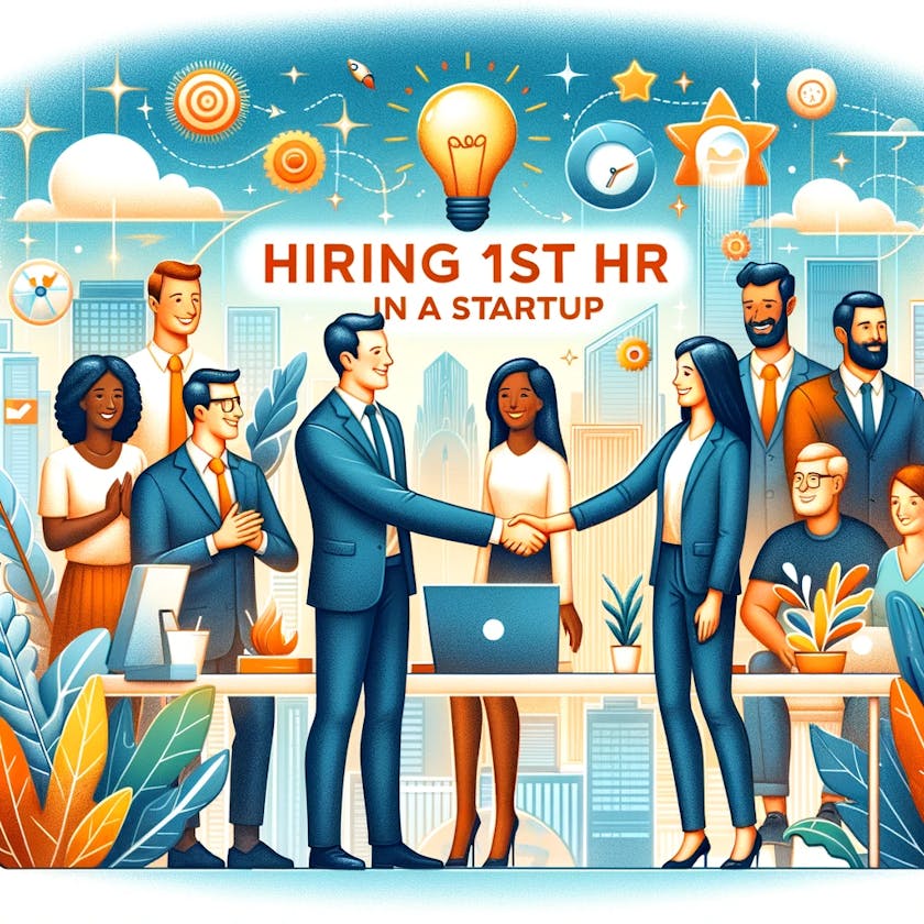 😱 Hiring 1st HR in a startup