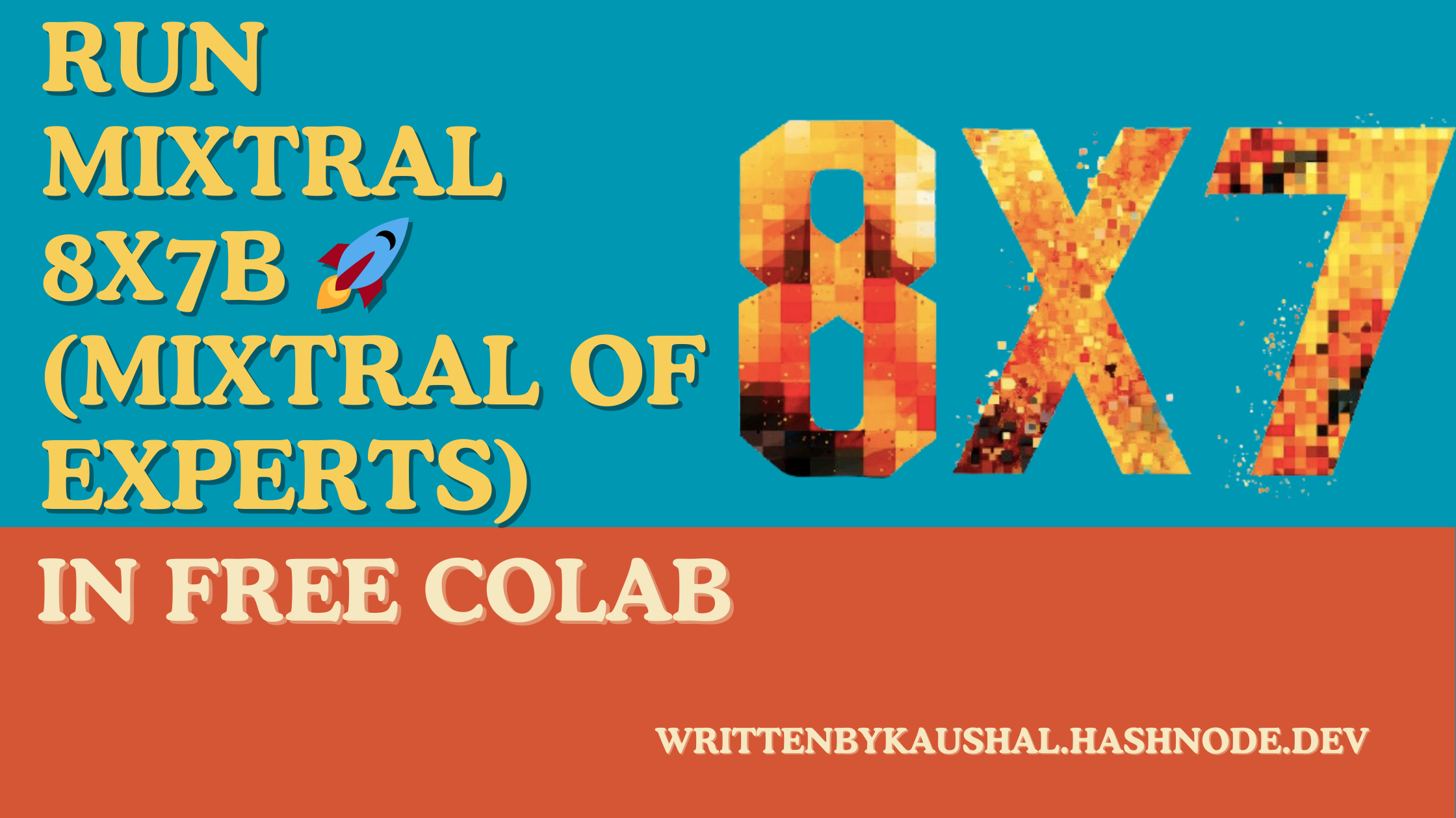 Run Mixtral 8x7B 🚀(Mixtral of Experts)in free colab