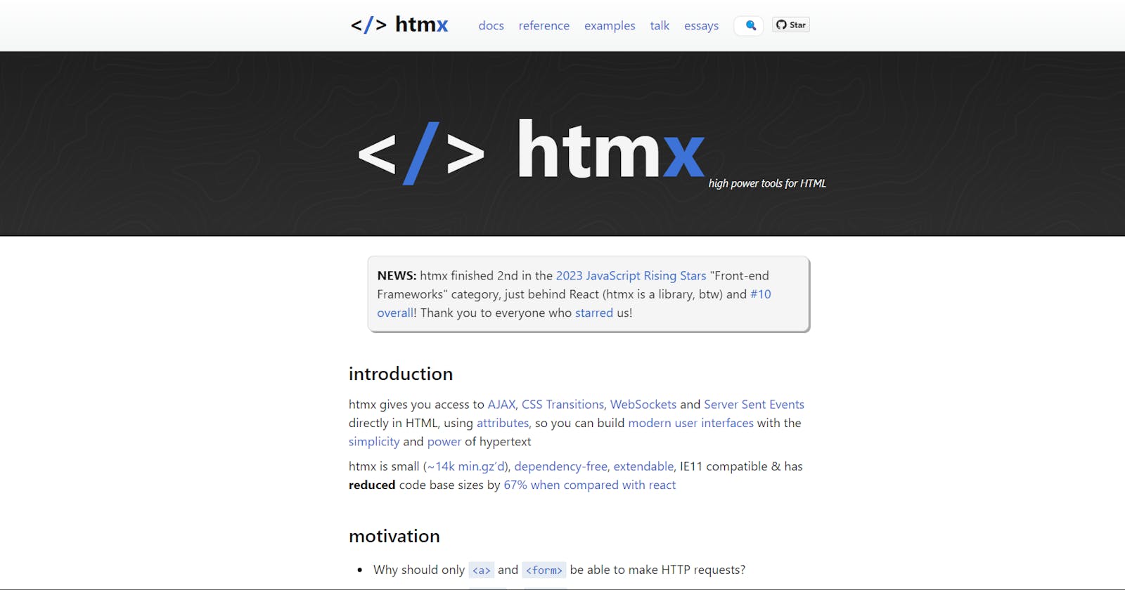 Unleashing the Power of HTML with htmx: A Beginner's Guide
