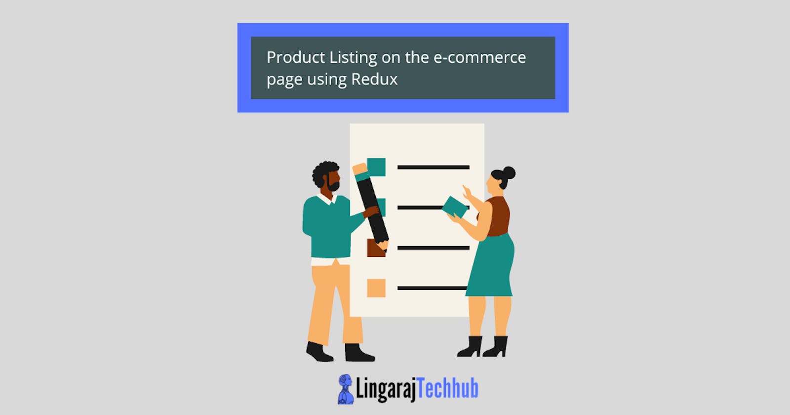 Product Listing on the e-commerce page using Redux