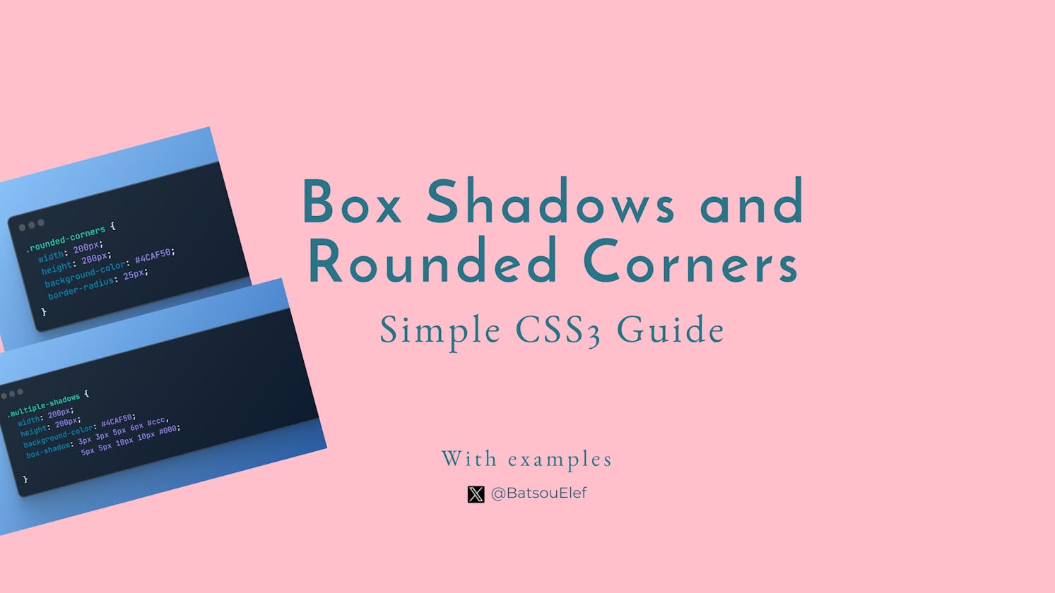 Simple Guide to CSS3 Box Shadows and Rounded Corners (+ Examples)
