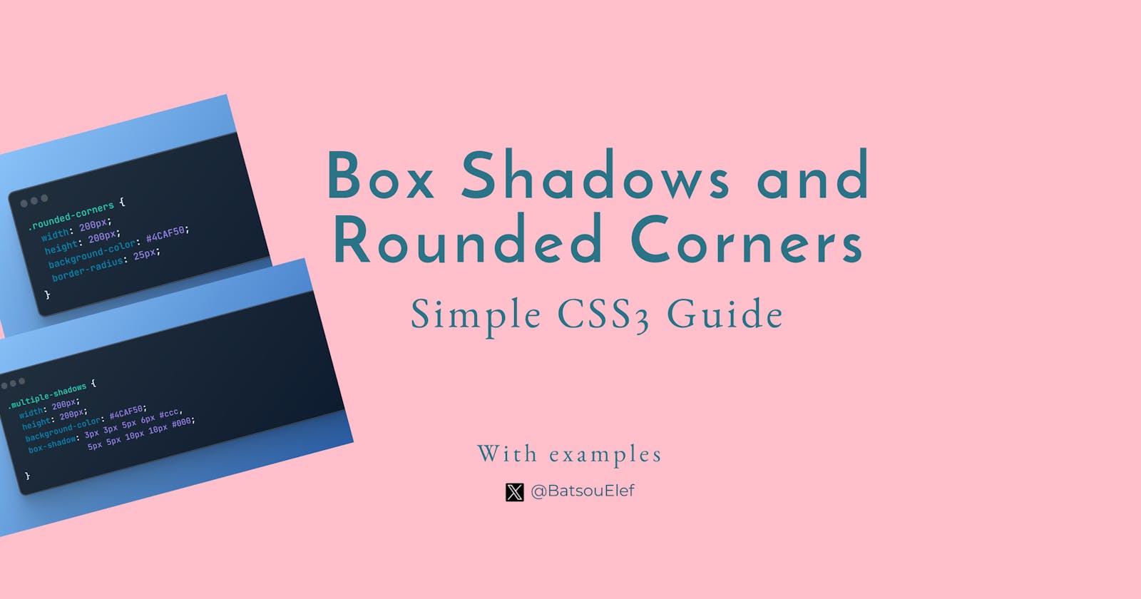 Simple Guide to CSS3 Box Shadows and Rounded Corners (+ Examples)