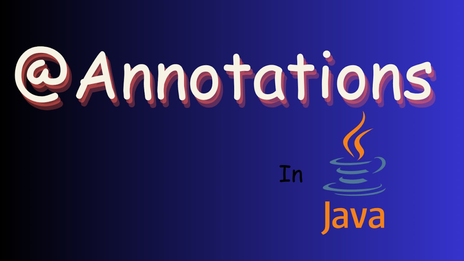What is @Annotations in Java and @Override annotations in Java: