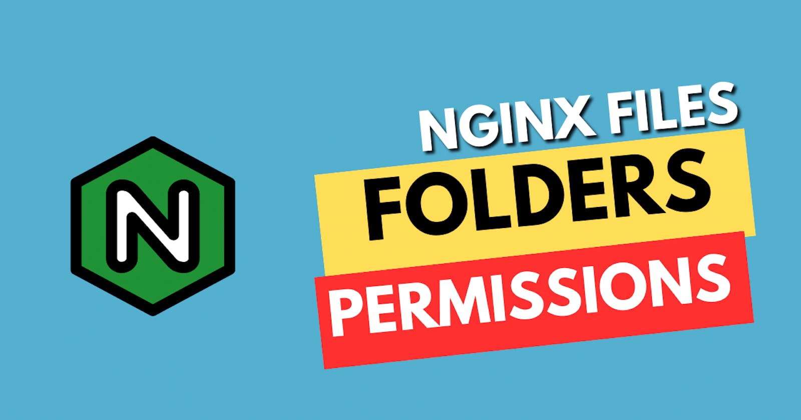 Nginx files and folders permissions 755 and