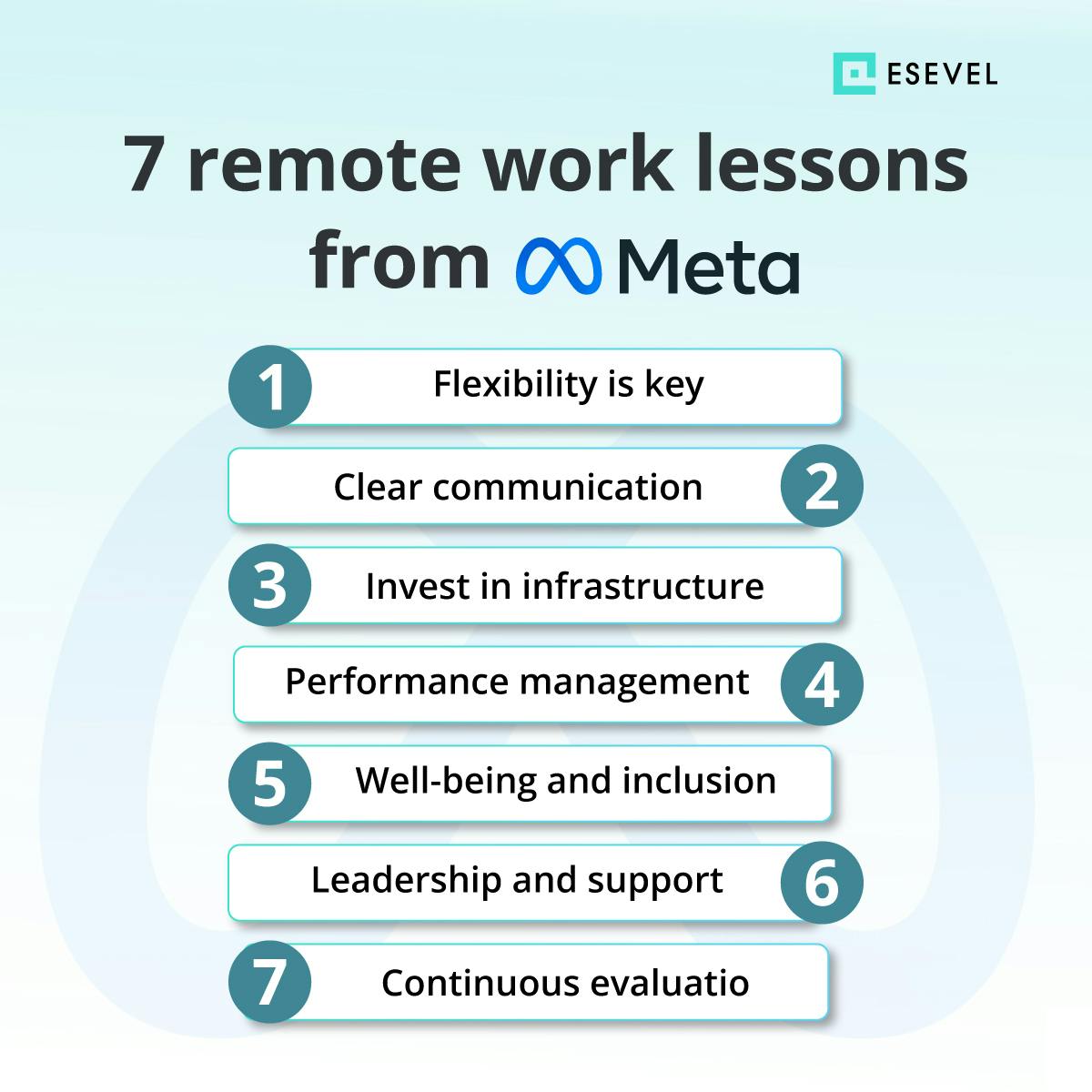 Esevel - Meta work remote policy