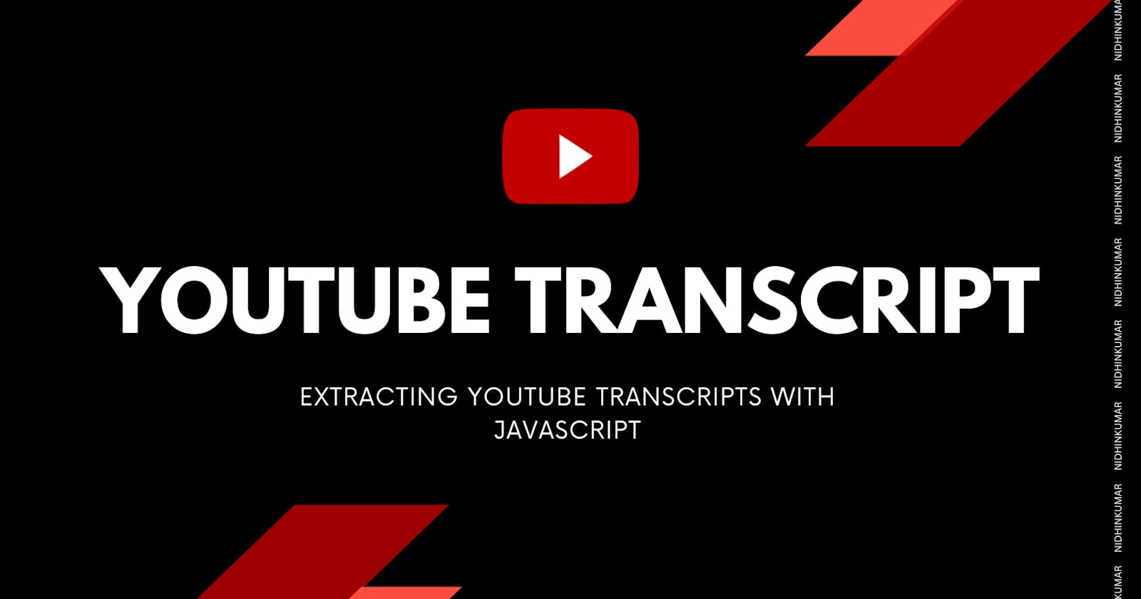 Extracting YouTube Transcripts with JavaScript
