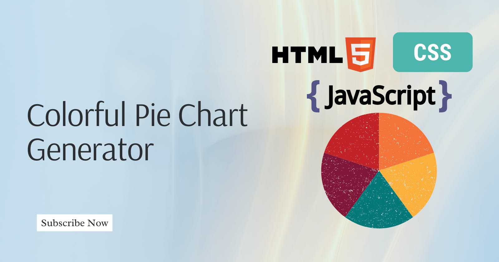 How To Create a Colorful Pie Chart Generator Using HTML, CSS, and JavaScript